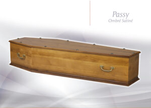Cercueil Passy ombre satine