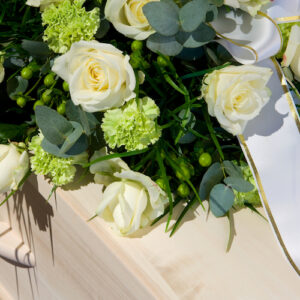 fleurs funéraires